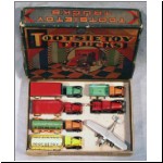 De-Luxe Trucks Set - 1934 issue (photo by Lloyd Ralston Gallery Auctions)