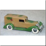 Graham Army Ambulance - unpainted hubs with white tyres (photo by Lloyd Ralston Gallery Auctions)