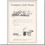 Tootsietoy 1925 catalogue