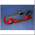 Erie Tow Truck, pre-production model with separate chassis, chromed hubs, open windows and cast hook (photo by Diefenderfer Auction Co.)