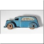 "McWhirr's" promotional van "McWhirr's" promotional van