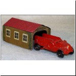 Small Mack Insurance Patrol and Garage (photo by Lloyd Ralston Gallery Auctions)