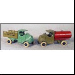 Mack Trucks - later versions with rubber tyres (photo by Lloyd Ralston Gallery Auctions)