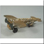 Tootsietoy Bleriot - later version with solid front wheels