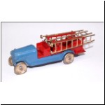 Tootsietoy Fire Ladder Truck