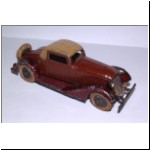 Graham Convertible Coupe, rearmount spare wheel