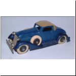 Graham Convertible Coupe, sidemount spare wheels