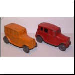 Slush-cast copies of the Yellow Cab by Pressman (USA)